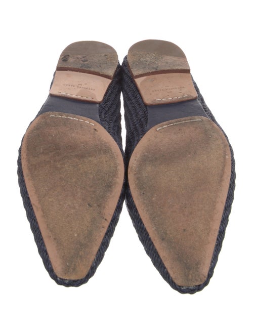 Veronica Beard Raffia Loafers