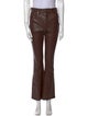 Veronica Beard Faux Leather Wide Leg Pants