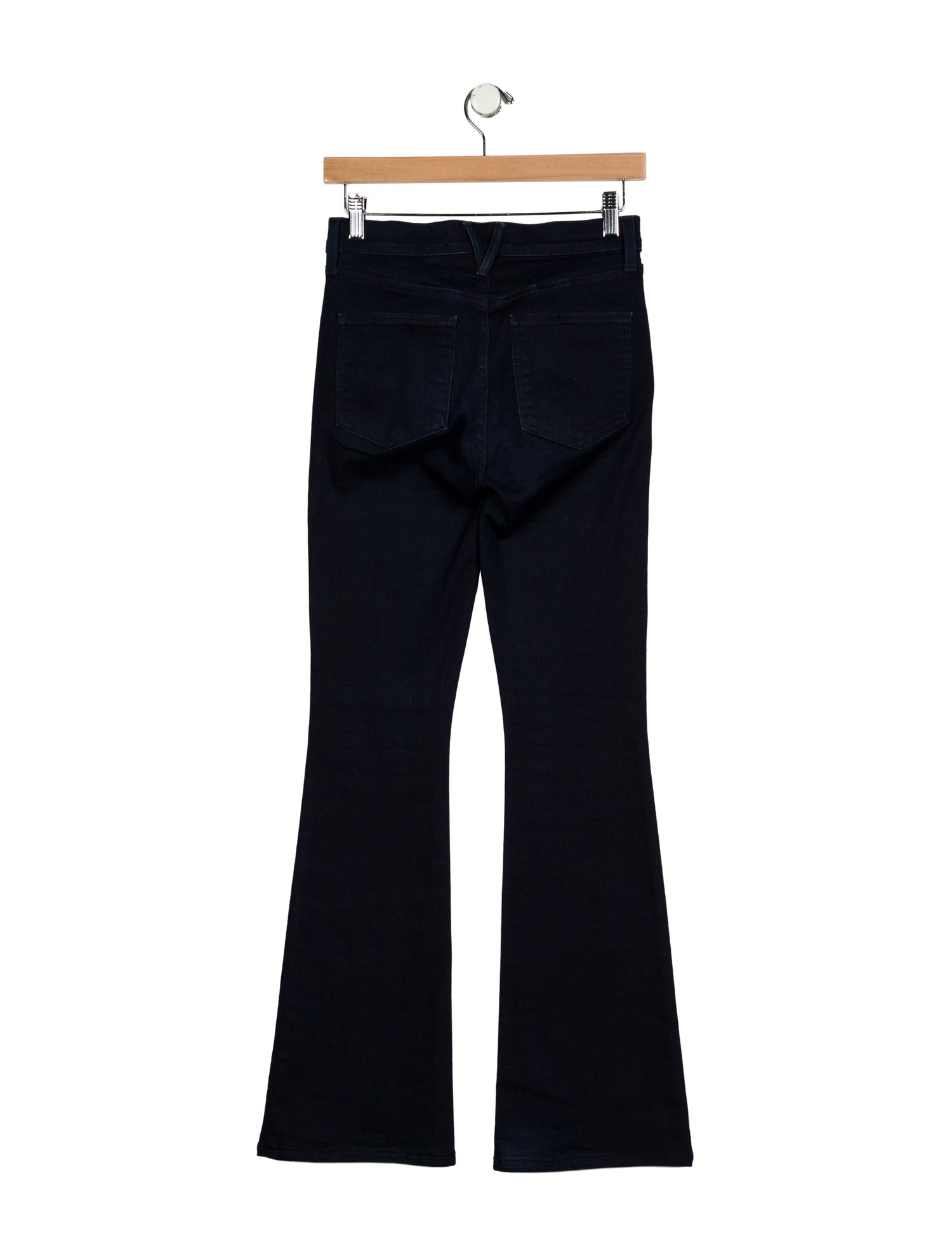 Veronica Beard Mid-Rise Wide Leg Jeans