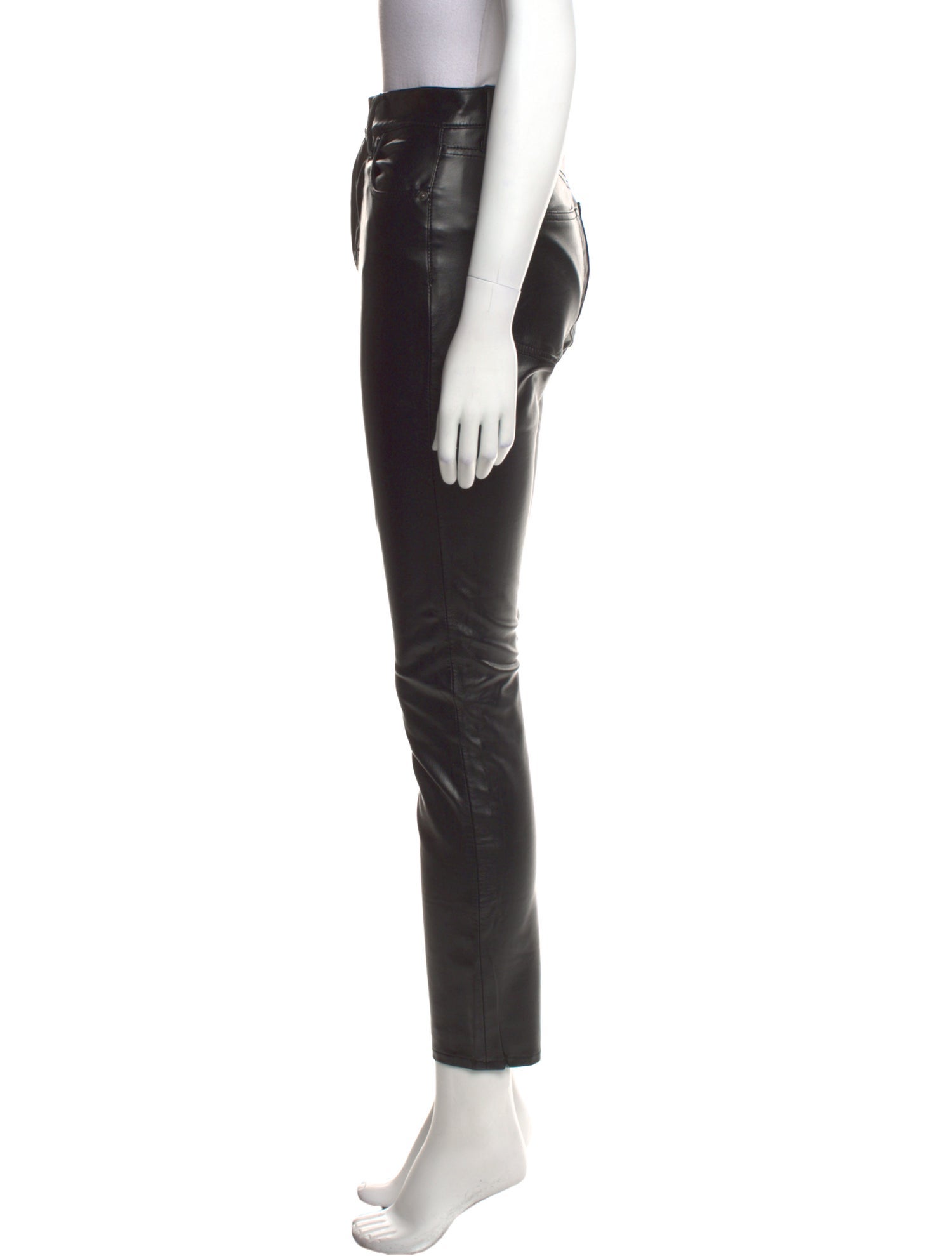 Veronica Beard Faux Leather Skinny Leg Pants