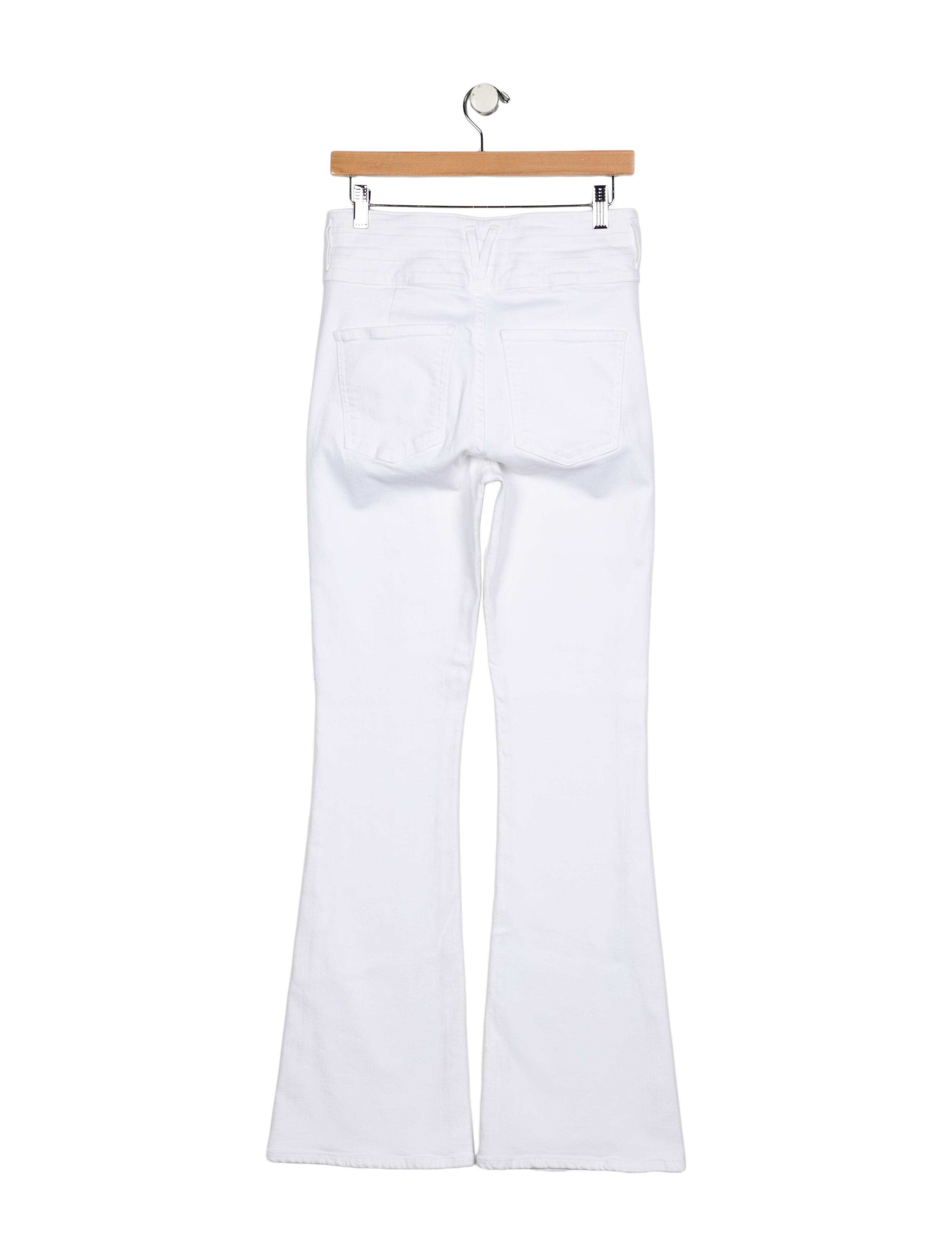 Veronica Beard High-Rise Wide Leg Jeans