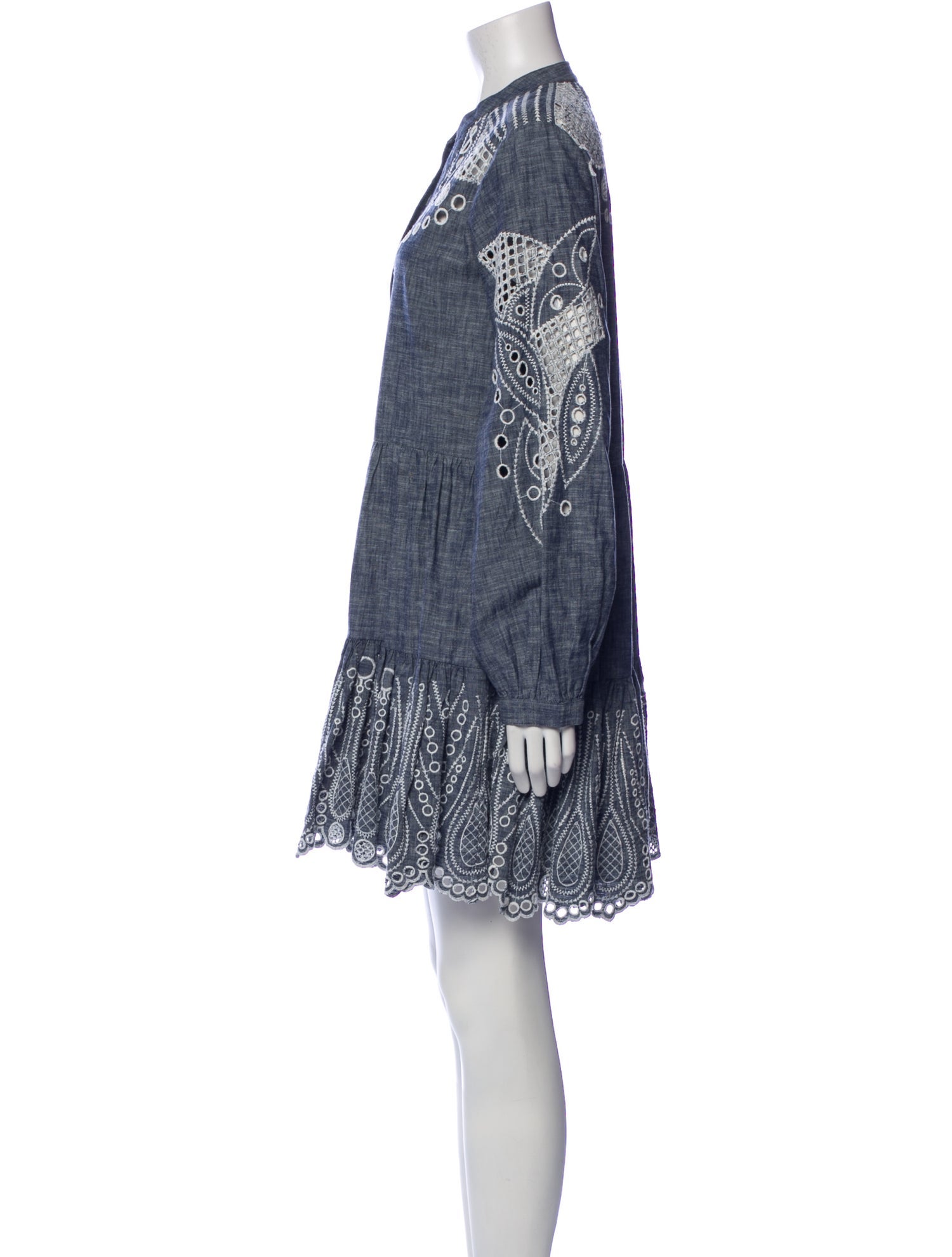 Veronica Beard Paisley Print Mini Dress