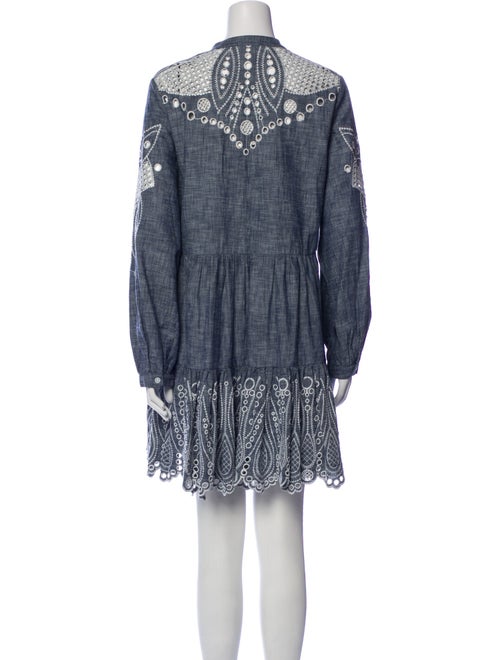 Veronica Beard Paisley Print Mini Dress