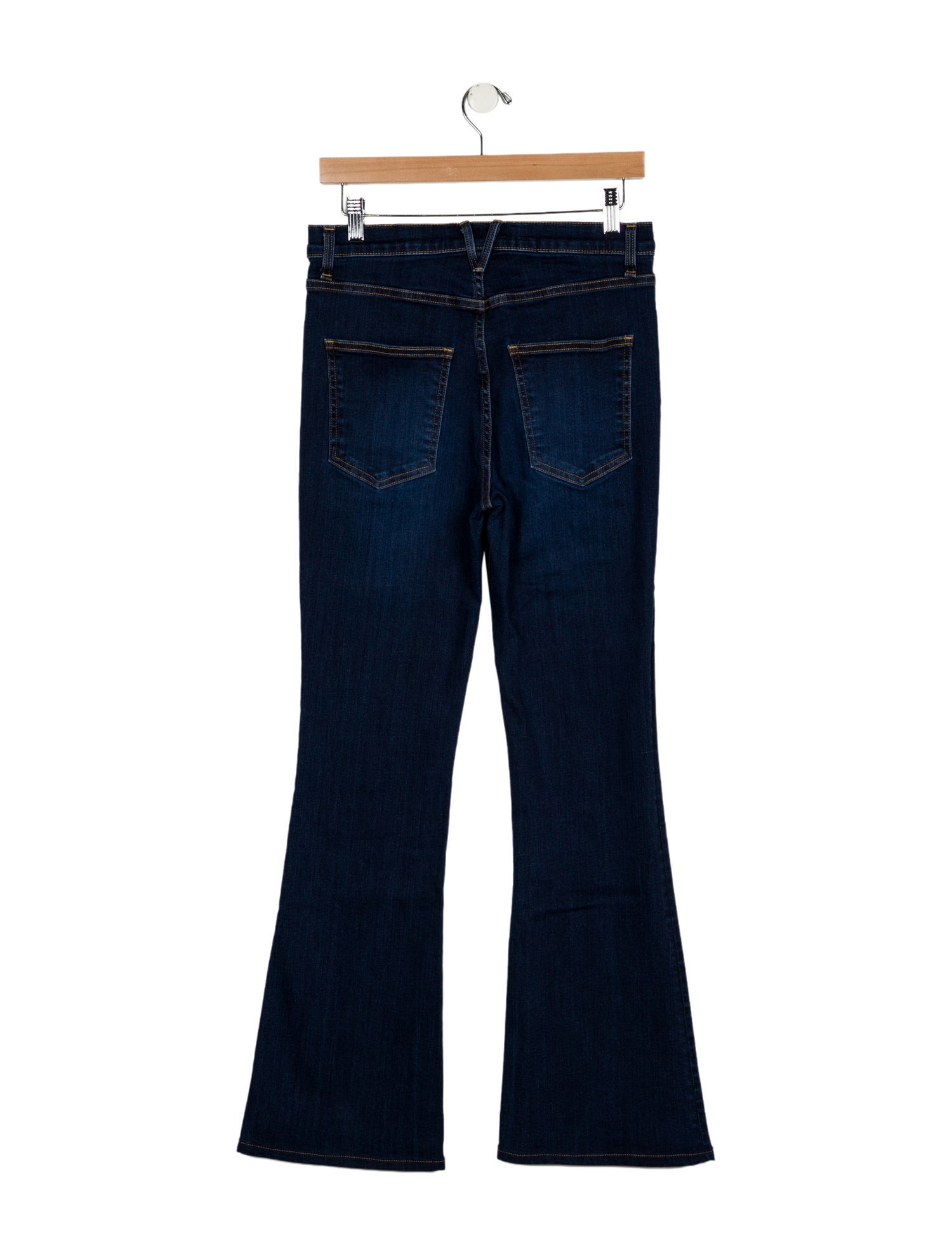Veronica Beard High-Rise Wide Leg Jeans
