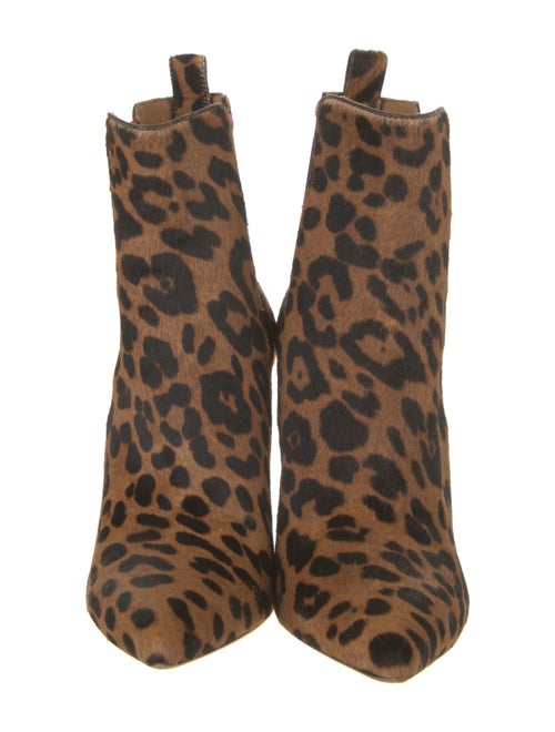 Veronica Beard Ponyhair Animal Print Pumps
