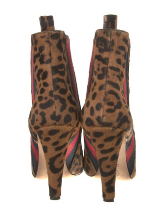 Veronica Beard Ponyhair Animal Print Pumps
