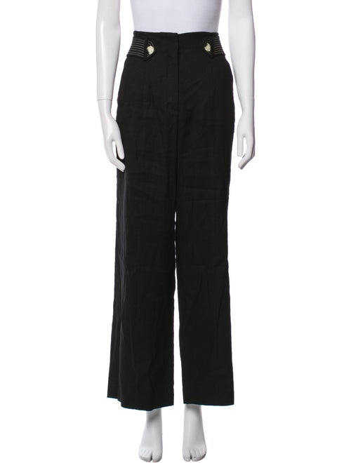 Veronica Beard Linen Wide Leg Pants