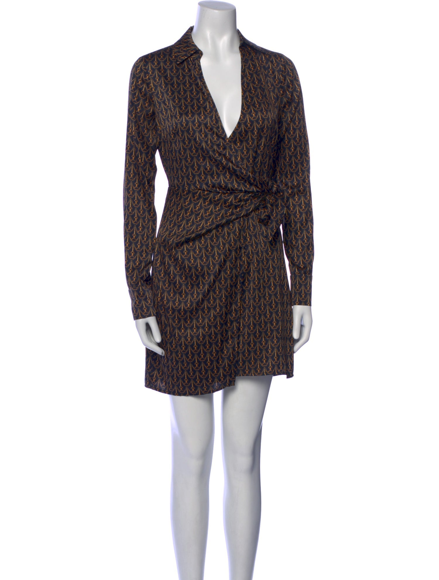 Veronica Beard Printed Mini Dress