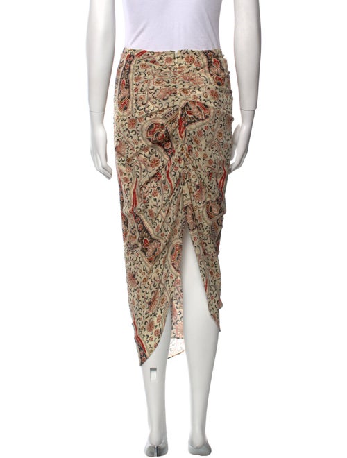 Veronica Beard Silk Midi Length Skirt