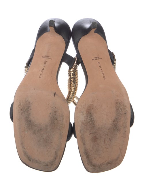 Veronica Beard Leather Sandals