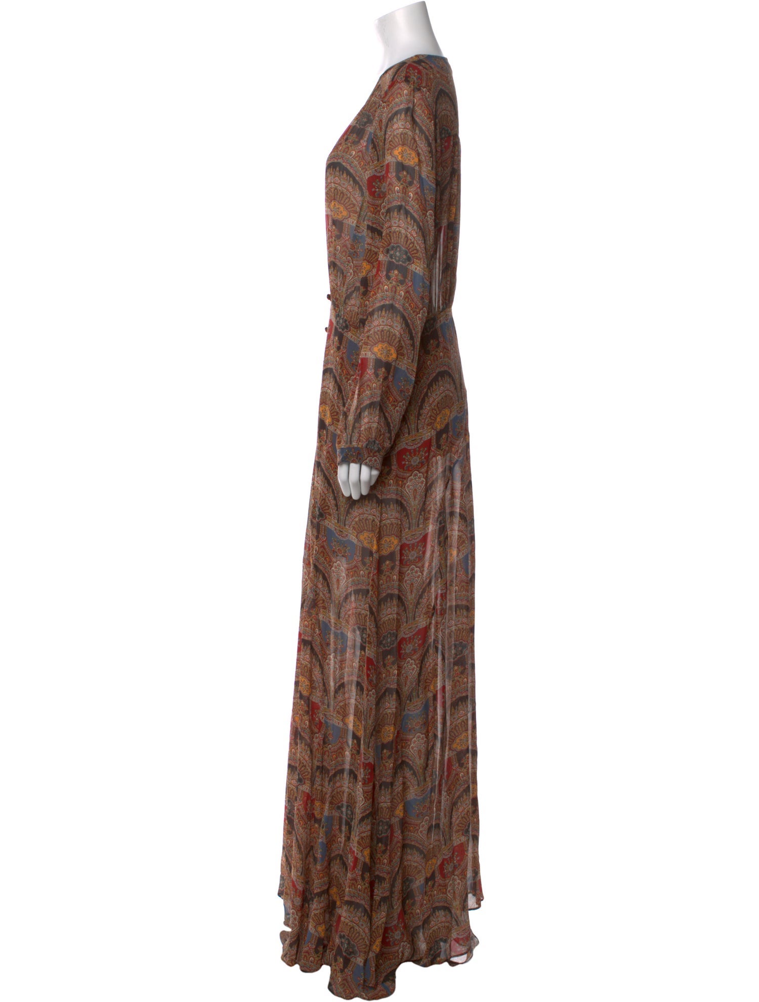 Veronica Beard Silk Long Dress