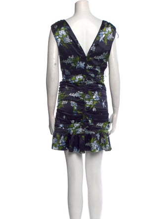 Veronica Beard Printed Mini Dress