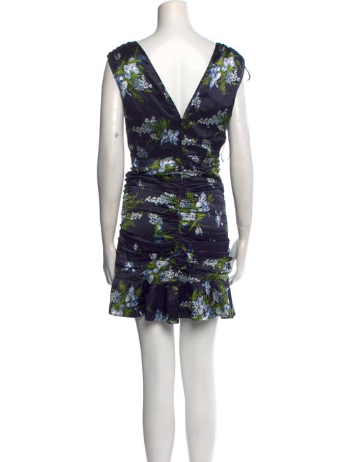 Veronica Beard Printed Mini Dress