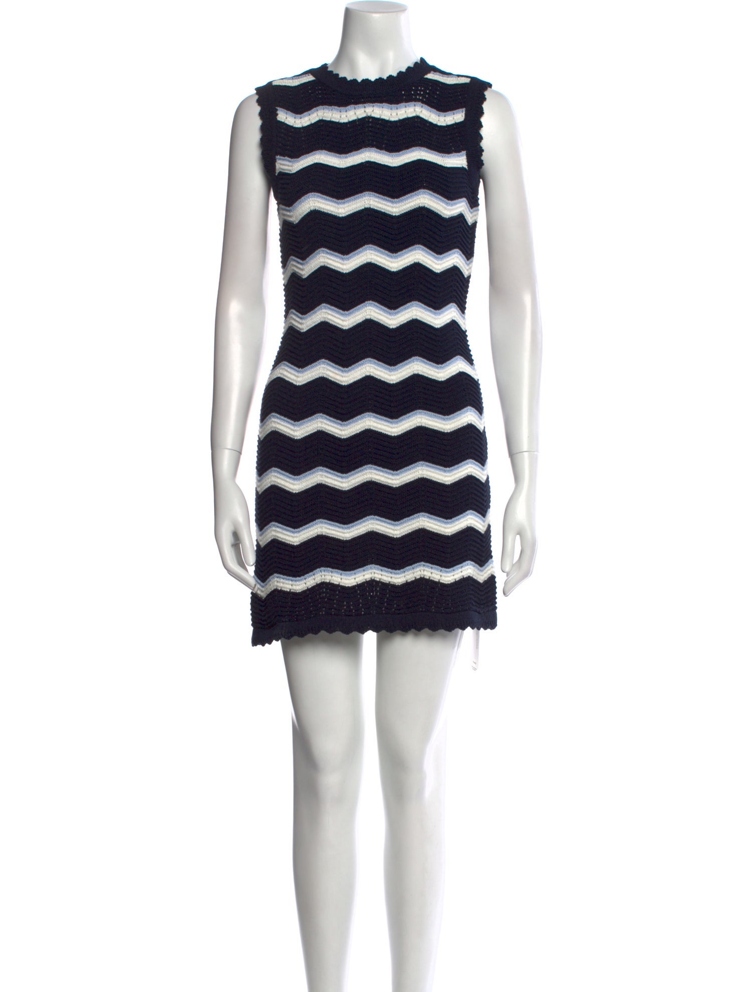 Veronica Beard Striped Mini Dress