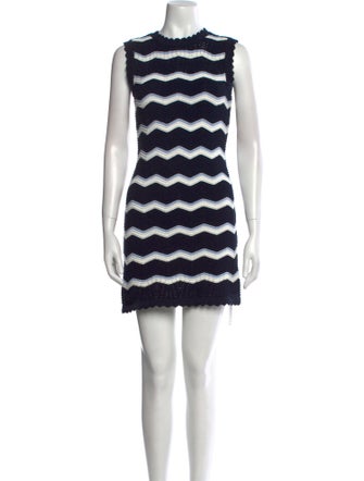 Veronica Beard Striped Mini Dress