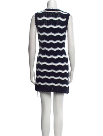 Veronica Beard Striped Mini Dress