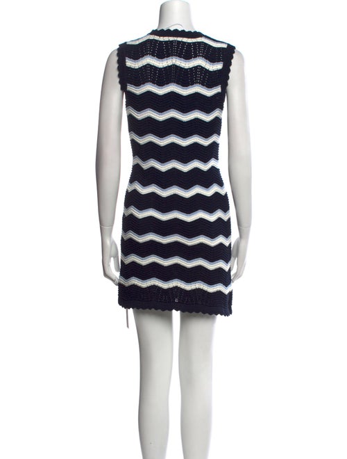 Veronica Beard Striped Mini Dress