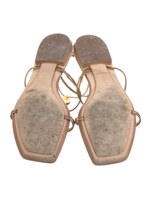 Veronica Beard Leather Gladiator Sandals