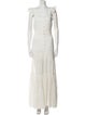 Veronica Beard Square Neckline Long Dress