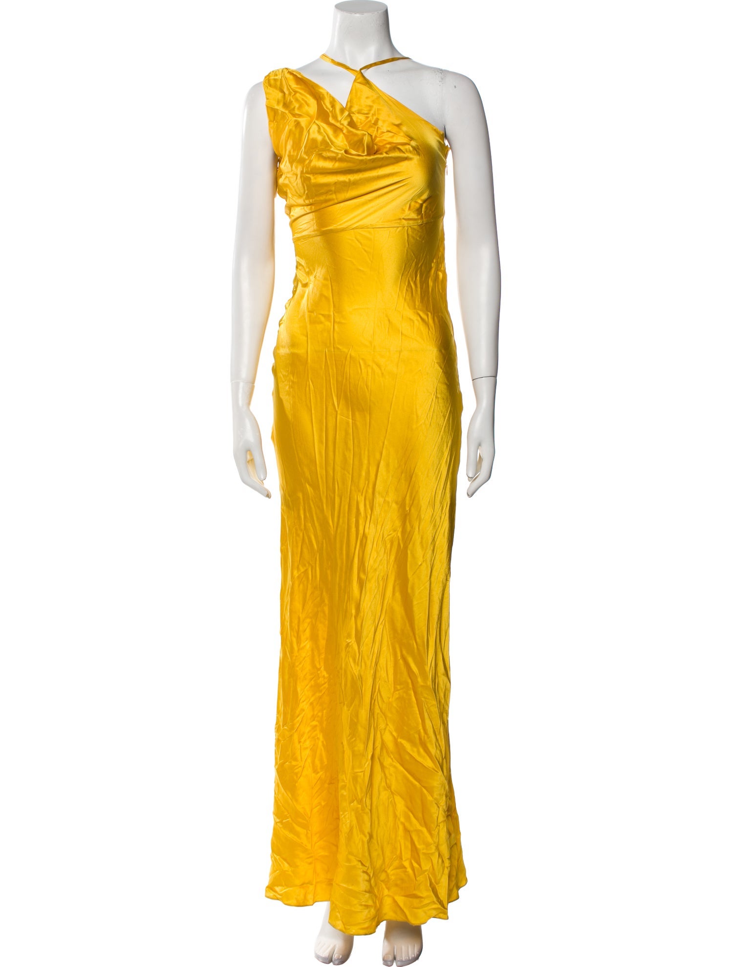 Veronica Beard One-Shoulder Long Dress