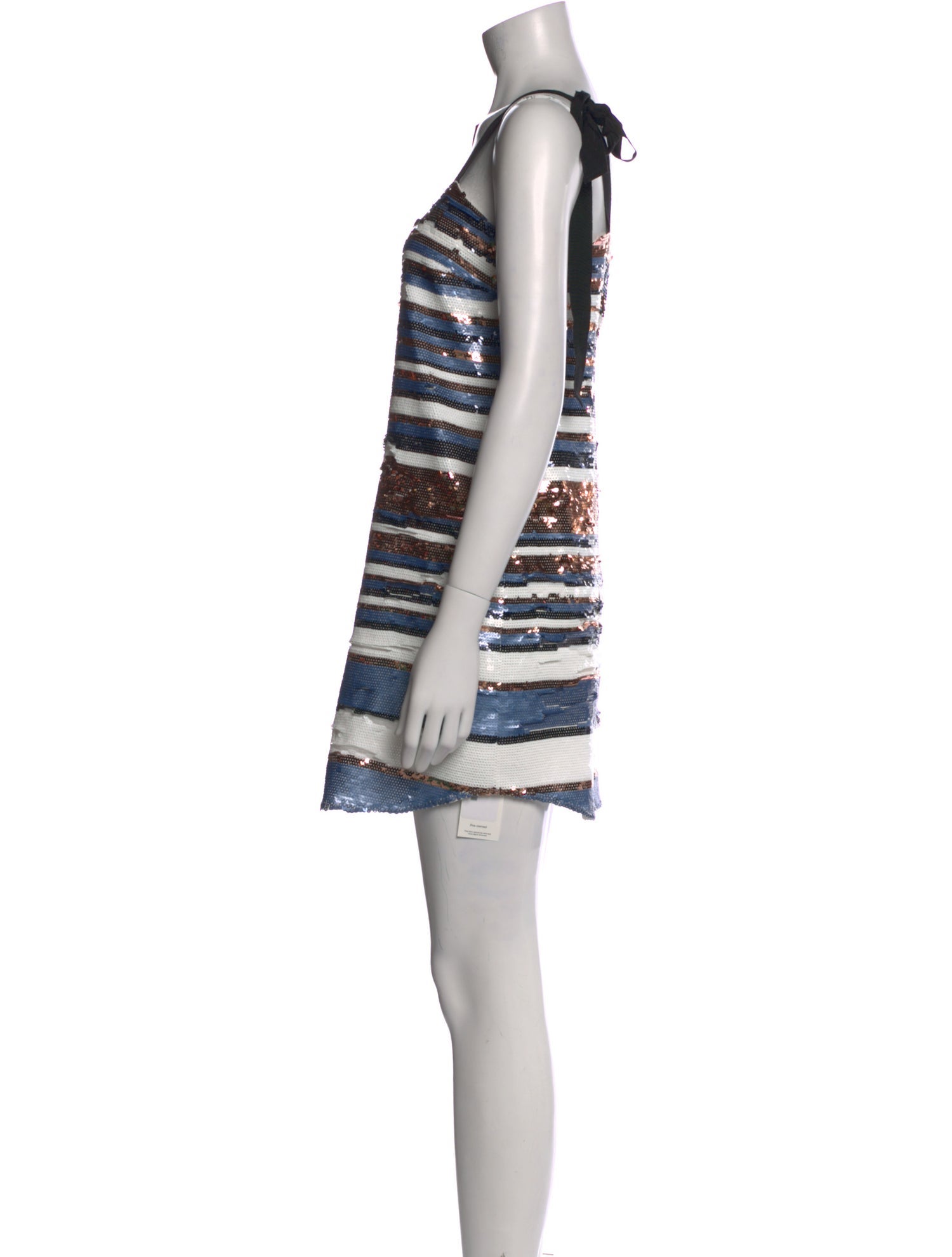 Veronica Beard Striped Mini Dress