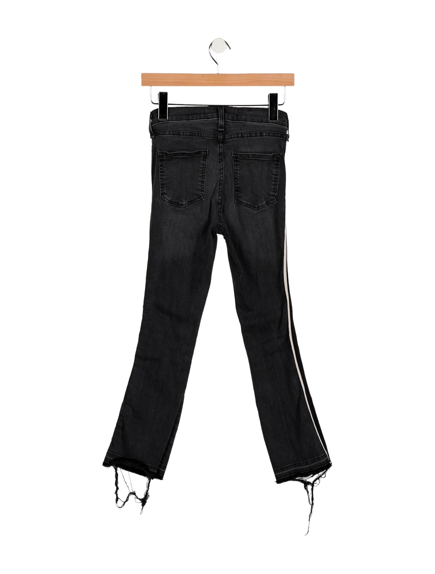 Veronica Beard Mid-Rise Straight Leg Jeans