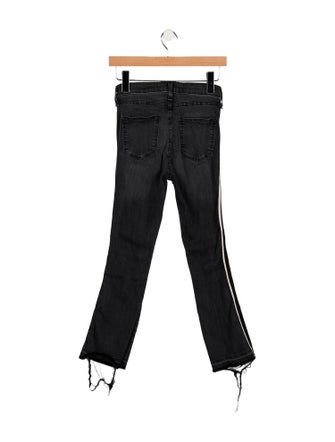 Veronica Beard Mid-Rise Straight Leg Jeans