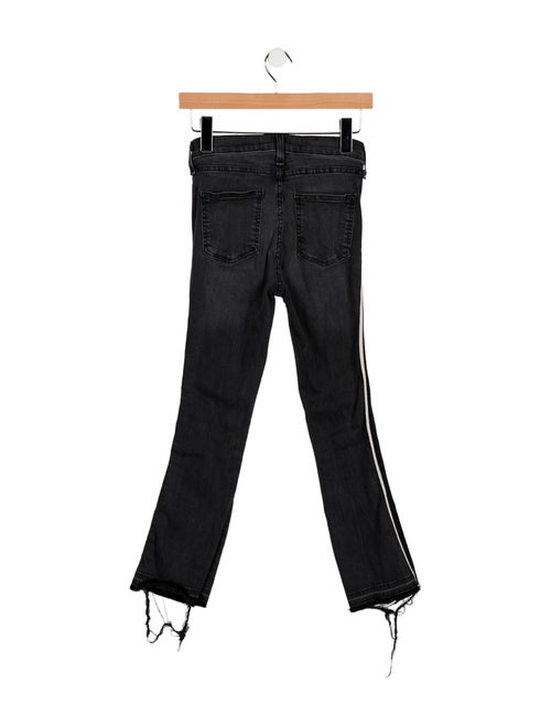 Veronica Beard Mid-Rise Straight Leg Jeans