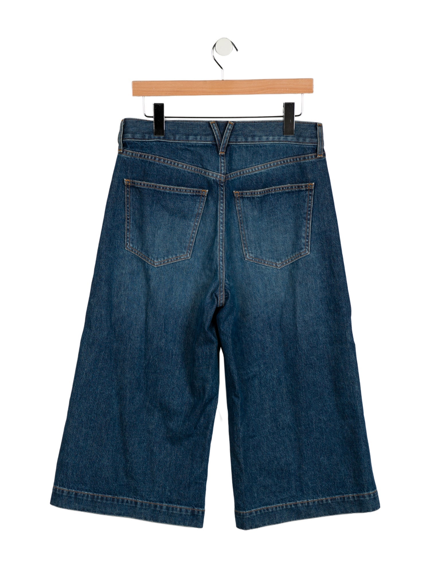 Veronica Beard High-Rise Wide Leg Jeans