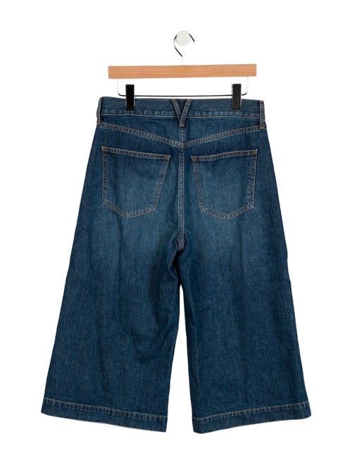 Veronica Beard High-Rise Wide Leg Jeans