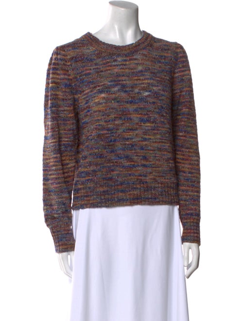 Veronica Beard Printed Crew Neck Sweater