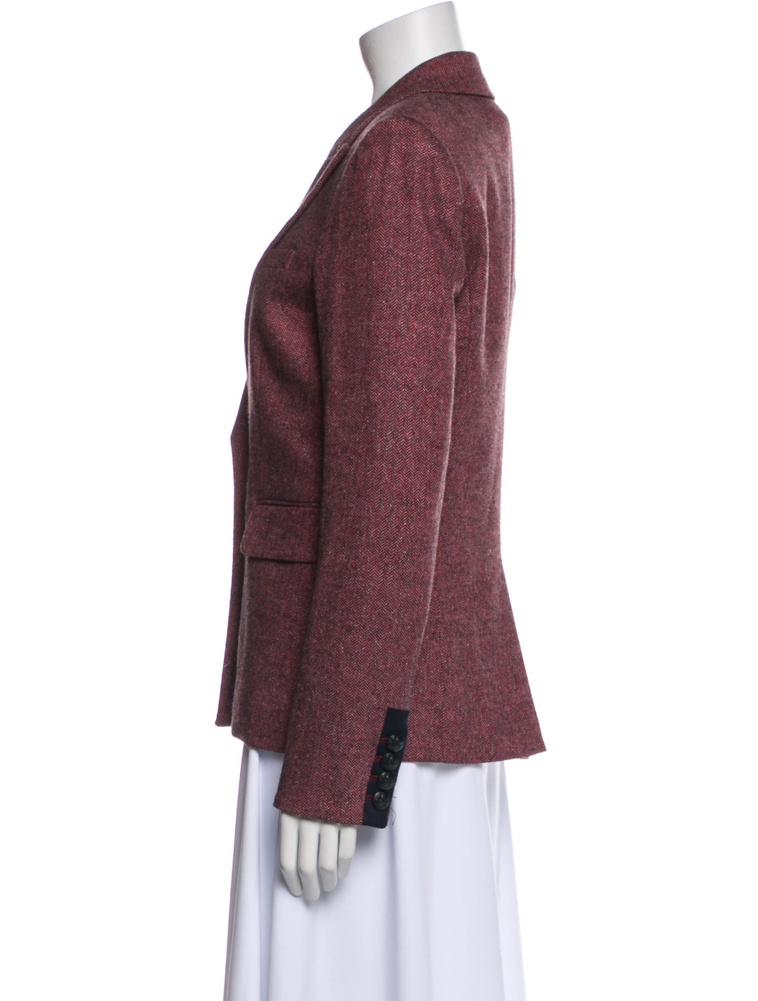 Veronica Beard Tweed Pattern Blazer