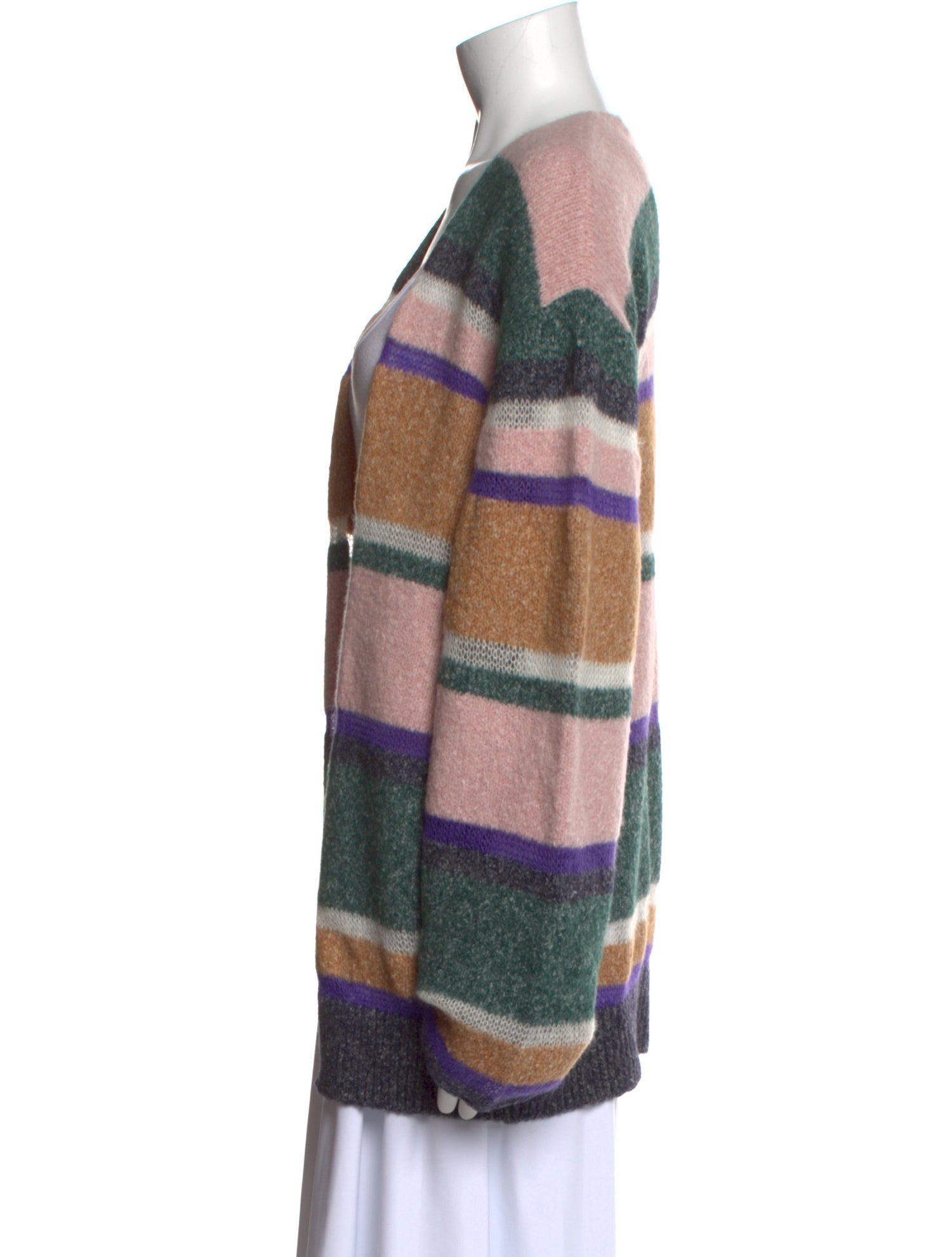 Veronica Beard Striped Open Front Sweater w/ Tags w/Tags