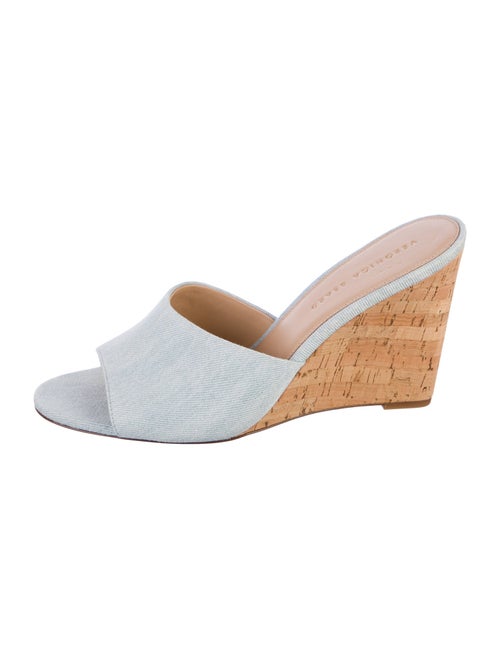 Veronica Beard Denim Slides