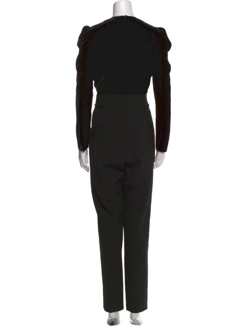Veronica Beard V-Neck Jumpsuit