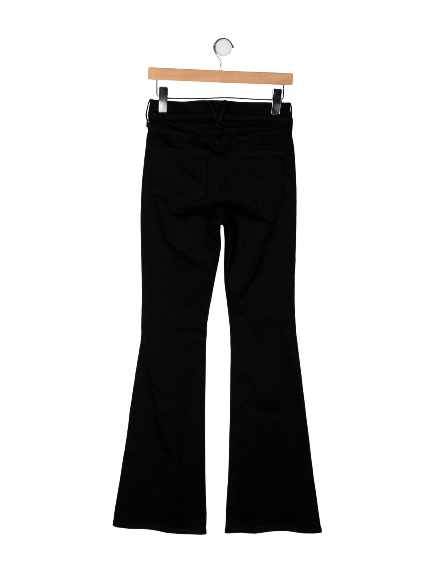 Veronica Beard Mid-Rise Wide Leg Jeans