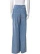 Veronica Beard Striped Wide Leg Pants