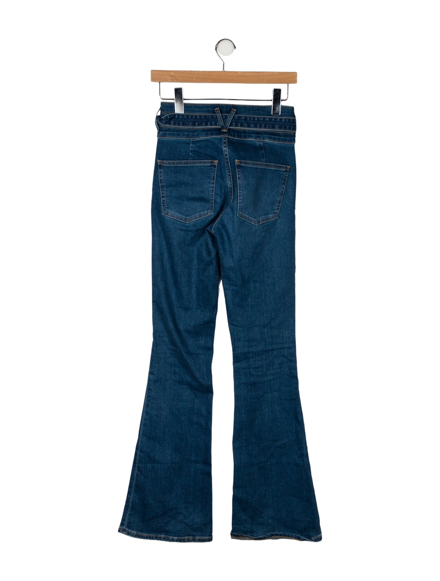 Veronica Beard High-Rise Wide Leg Jeans