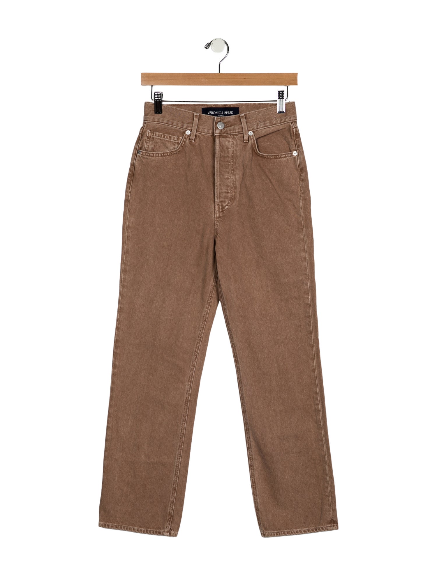 Veronica Beard High-Rise Straight Leg Jeans w/ Tags