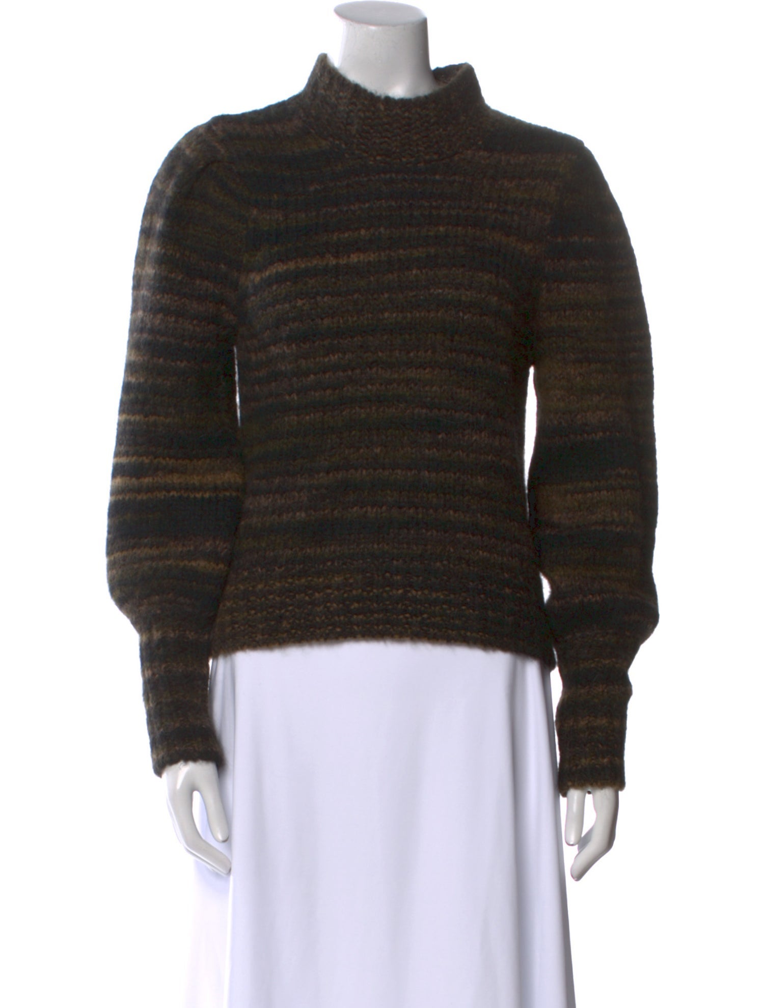 Veronica Beard Alpaca Striped Sweater