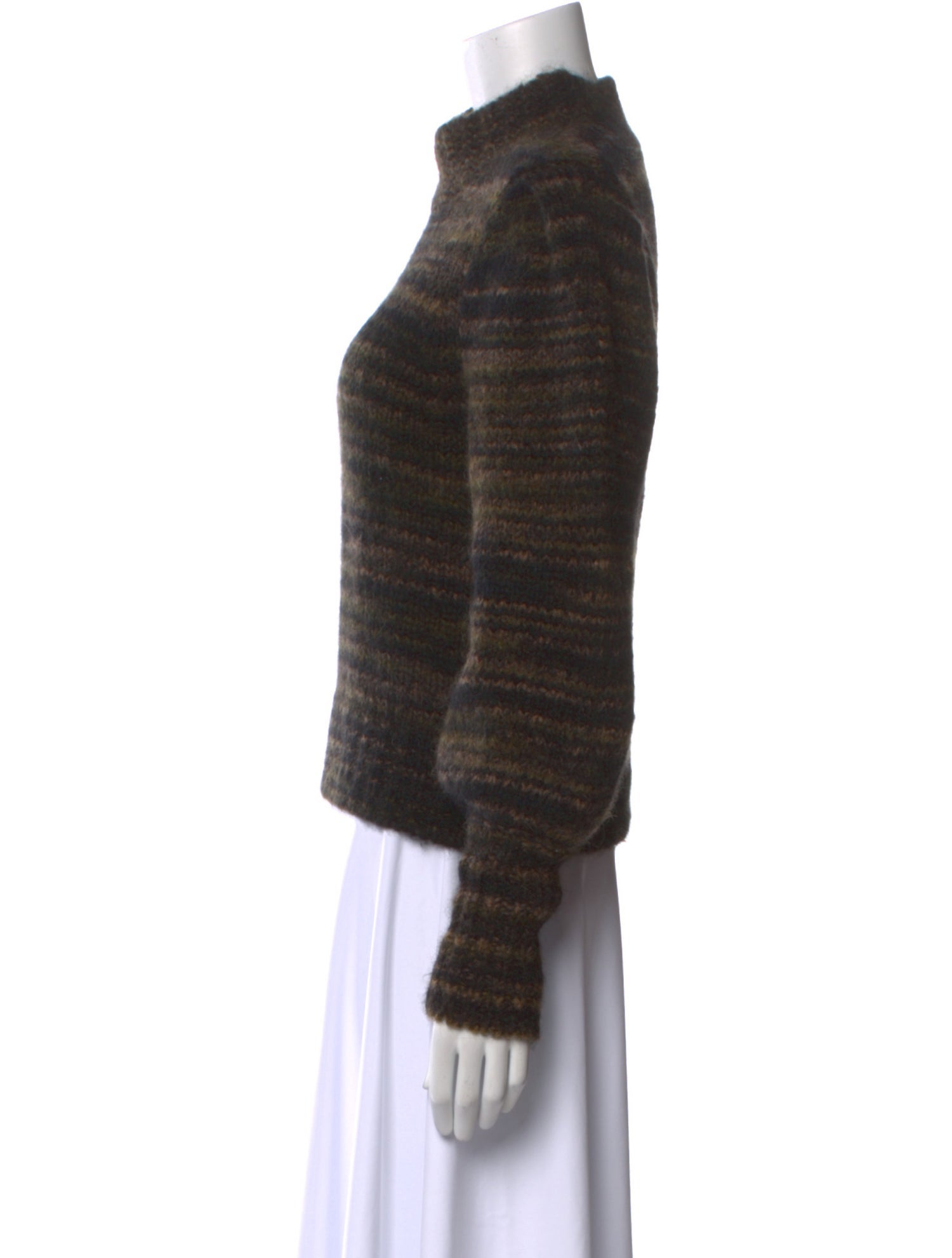 Veronica Beard Alpaca Striped Sweater