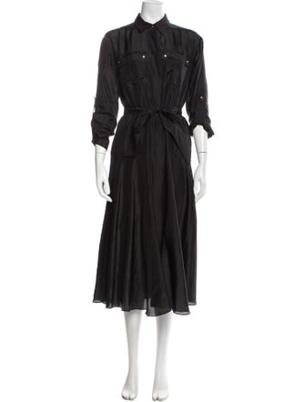 Veronica Beard Silk Long Dress