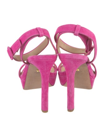 Veronica Beard Suede Sandals