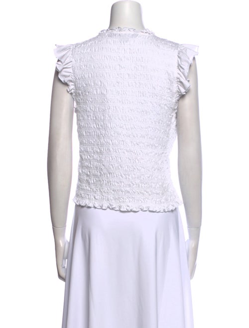 Veronica Beard Scoop Neck Sleeveless Top