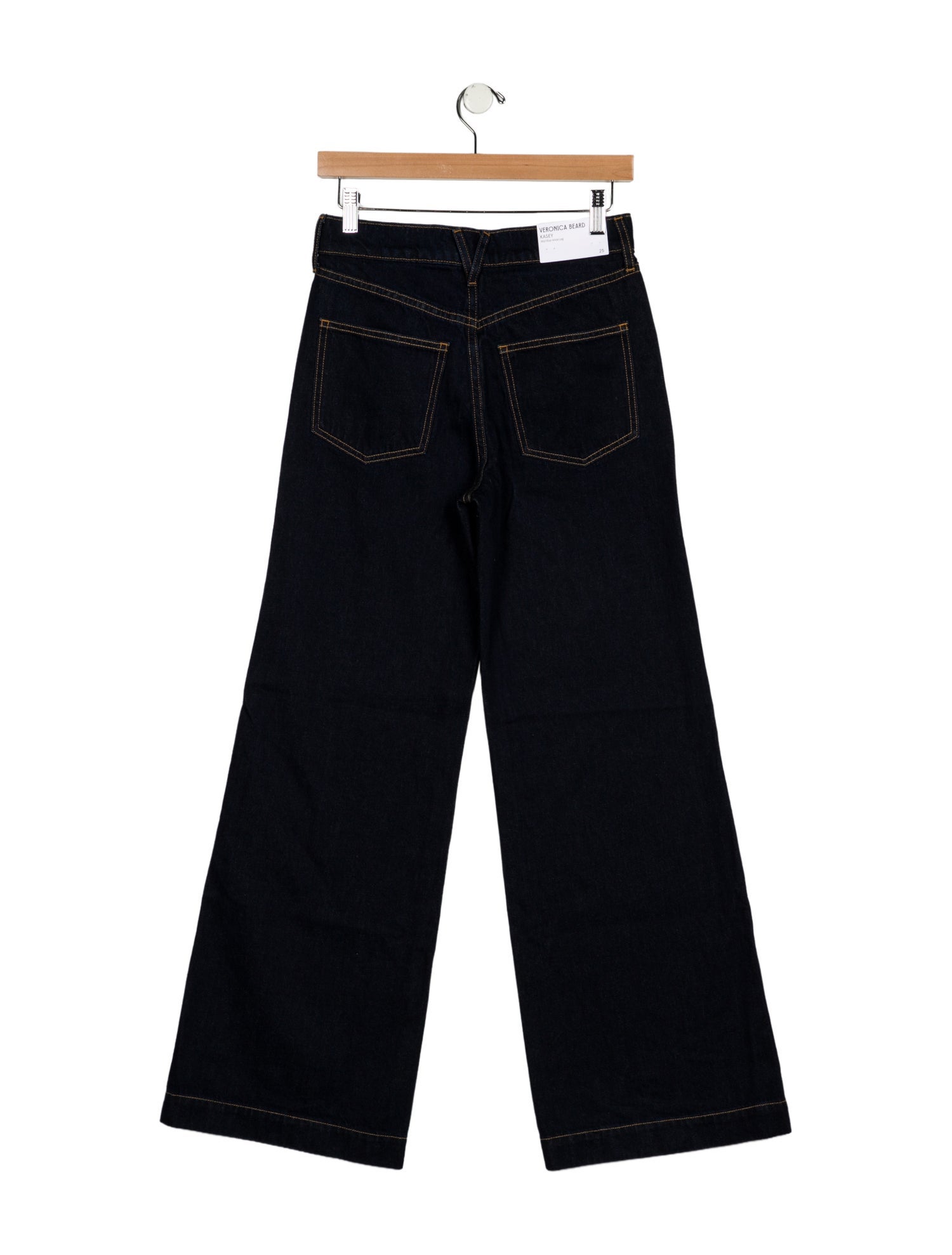 Veronica Beard High-Rise Wide Leg Jeans w/ Tags