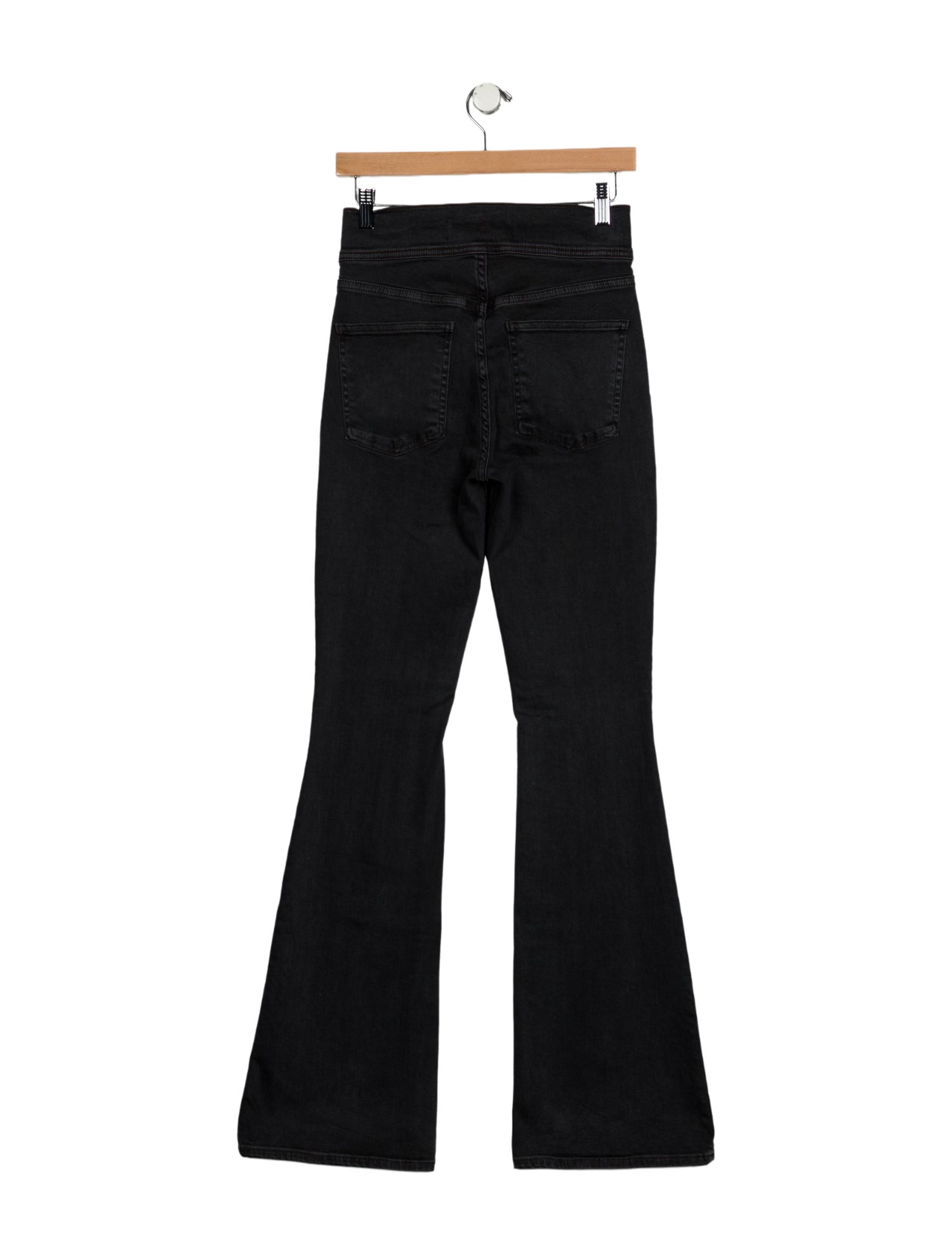 Veronica Beard Mid-Rise Wide Leg Jeans
