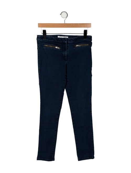 Veronica Beard Mid-Rise Skinny Leg Jeans