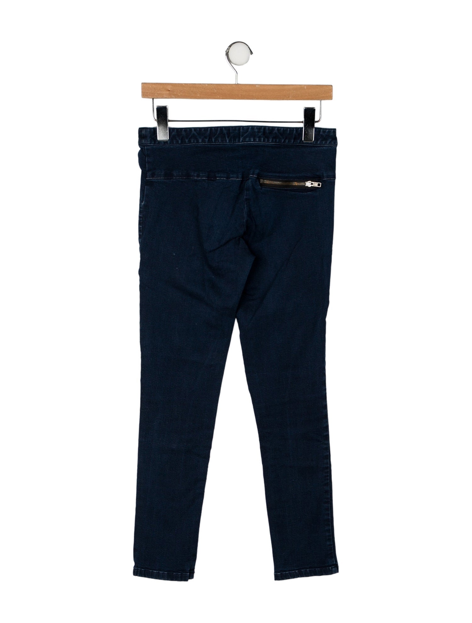 Veronica Beard Mid-Rise Skinny Leg Jeans
