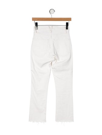 Veronica Beard Mid-Rise Straight Leg Jeans