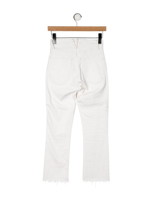 Veronica Beard Mid-Rise Straight Leg Jeans